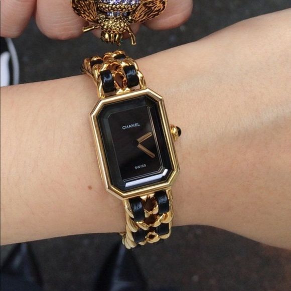 Chanel Premiere diamond watch 18K 750 H0113 gold